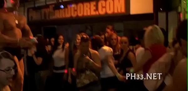  Tons of group sex on the dance floor